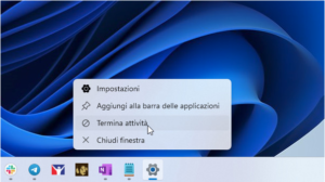 Scopri di più sull'articolo Windows 11 terminare una applicazione